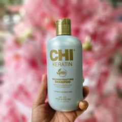 (Chính hãng công ty) Bộ dầu gội xả CHI Keratin Reconstructing Mỹ 355ml - 946ml