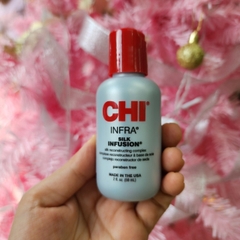 Tinh dầu dưỡng tóc CHI Infra Silk Infusion (CHI Infra Silk Infusion Leave-In Reconstructing Treatment)
