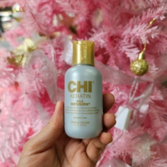 Tinh dầu dưỡng tóc CHI Keratin Silk Infusion(CHI Keratin Silk Infusion Leave-In Reconstructing Treatment)  59ml - 177ml