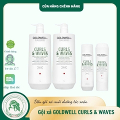 Dầu gội và dầu xả Goldwell Dualsenses Curls & Waves Hydrating Shampoo & Conditioner