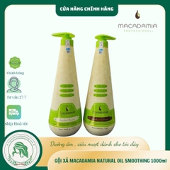 (sale giá gốc) Bộ dầu gội xả dưỡng ẩm siêu mượt Macadamia Smoothing 300ml/ 1000ml