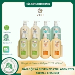DẦU GỘI XẢ BIOTIN COLLAGEN (CHAI DẸT 2024) 500ml