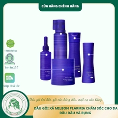 Dầu Gội Milbon Plarmia Balancing Scalp Soap +Kem Xả Milbon Plarmia Balancing Scalp Pack