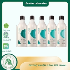 Kem trợ nhuộm Elgon Oxi-Cream Developer 1000ml (sản phẩm chuyên dụng trong quy trình nhuộm tóc chuyên nghiệp)