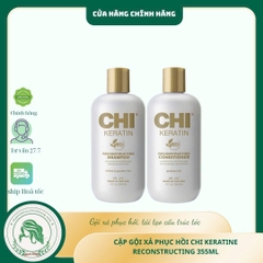 Dầu gội xả phục hồi CHI Keratin (CHI Keratin Reconstructing Shampoo & Conditioner) 355ml 946ml