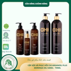 Dầu gội xả CHI Argan Oil Plus Moringa Oil 340ml - 7390ml