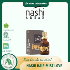 Xịt thơm tóc Nashi Argan Love - Nashi Argan Love Hair Mist 20ml