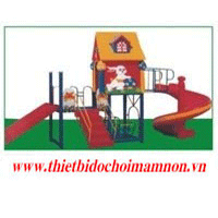 Bộ liên hoàn 2 khối nhà chòi thỏ trắng Bộ liên hoàn 2 khối nhà chòi thỏ trắng