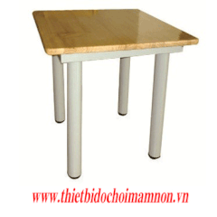 Bàn học hình vuông chân sắt Bàn học hình vuông chân sắt