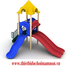 Bộ cầu trượt một máng đơn một máng đôi Bộ cầu trượt một máng đơn một máng đôi