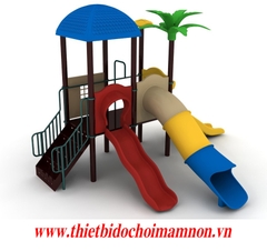 Bộ đồ chơi một máng đơn,một ống trượt Bộ đồ chơi một máng đơn,một ống trượt