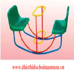 Bập bênh 2 chỗ ghế Composite Bập bênh 2 chỗ ghế Composite