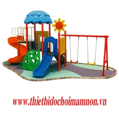 Bộ cầu trượt xích đu Bộ cầu trượt xích đu
