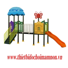 Bộ 2 khối cầu trượt đơn Bộ 2 khối cầu trượt đơn