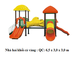 Nhà 2 khối cá vàng Nhà 2 khối cá vàng