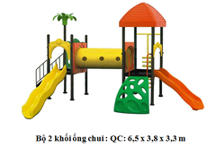 Bộ 2 khối ống chui