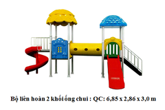 Bộ liên hoàn 2 khối ống chui Bộ liên hoàn 2 khối ống chui