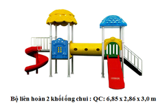 Bộ liên hoàn 2 khối ống chui