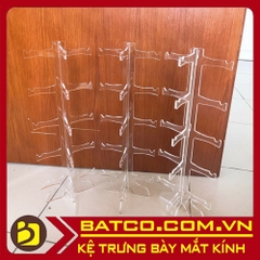 Kệ kính mắt mica (mẫu 2)