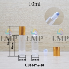 Chai thủy tinh bi lăn 10ml
