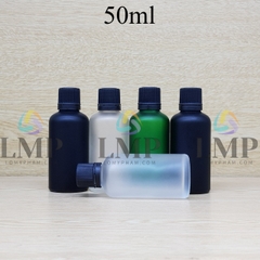 Chai tinh dầu phun mờ nắp nhựa mỏng 50ml