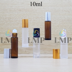 Chai thủy tinh bi lăn 10ml