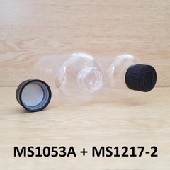 Chai PET vai tròn trong nắp child resistant 250ml