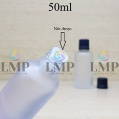 Chai tinh dầu phun mờ nắp nhựa mỏng 50ml