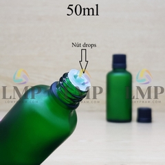 Chai tinh dầu phun mờ nắp nhựa mỏng 50ml