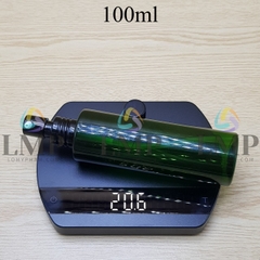 Chai PET vai ngang đầu nhôm giọt cao 100ml