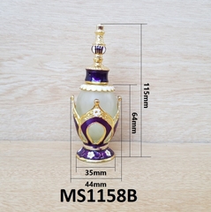 Chai Dubai màu tím cà 20ml