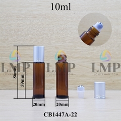 Chai thủy tinh bi lăn 10ml