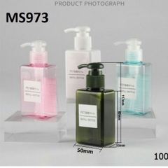 Chai PETG vuông 100ml