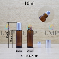 Chai thủy tinh bi lăn 10ml