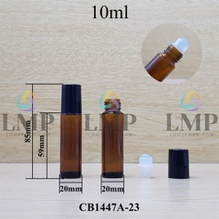 Chai thủy tinh bi lăn 10ml