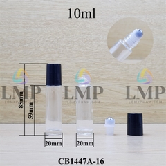 Chai thủy tinh bi lăn 10ml