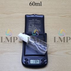 Chai PETG vai ngang đầu xịt mũi 90 độ