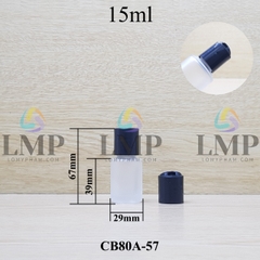 Chai thủy tinh nắp nhấn