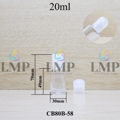 Chai thủy tinh nắp nhấn