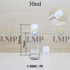 Chai thủy tinh nắp nhấn