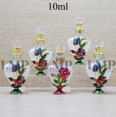 Chai Dubai tim hình hoa 10ml