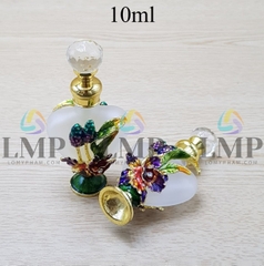 Chai Dubai tim hình hoa 10ml