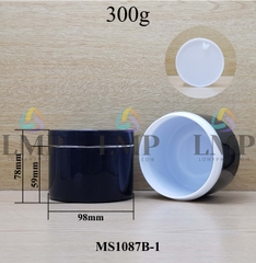 Hũ K300 viền vàng/bạc 300g