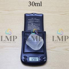 Chai thủy tinh bầu nắp vặn sọc