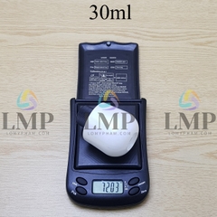 Chai thủy tinh bầu nắp vặn sọc