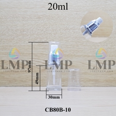 Chai thủy tinh đầu phun sương xi