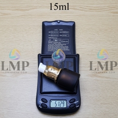 Chai thủy tinh vát đầu xịt giọt xi 15ml