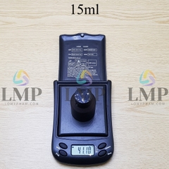 Chai thủy tinh vát nắp vặn trơn 15ml ( ko nút chặn )