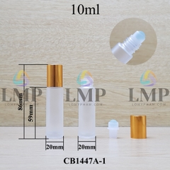 Chai thủy tinh bi lăn 10ml