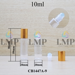 Chai thủy tinh bi lăn 10ml